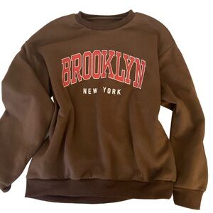 Brown Brooklyn sweater